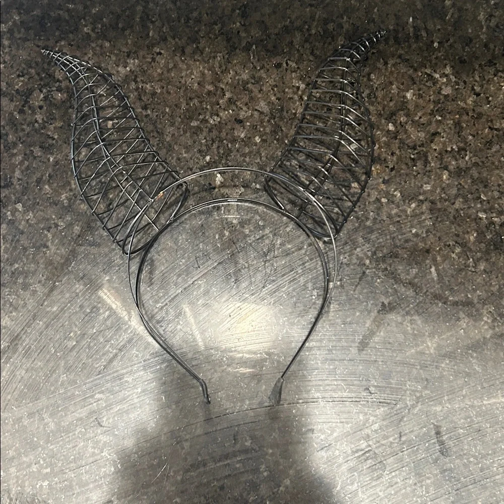 Maleficent Metal Horns Black